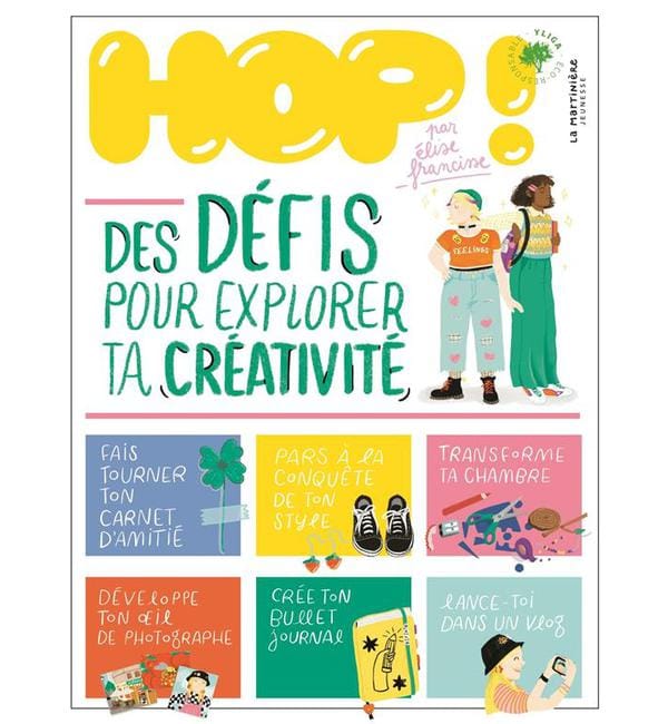 Hop ! - Des défis pour explorer ta créativité