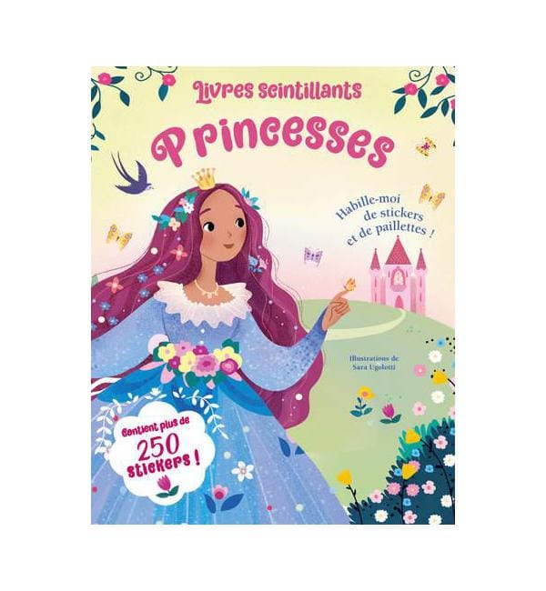Livres scintillants Princesses