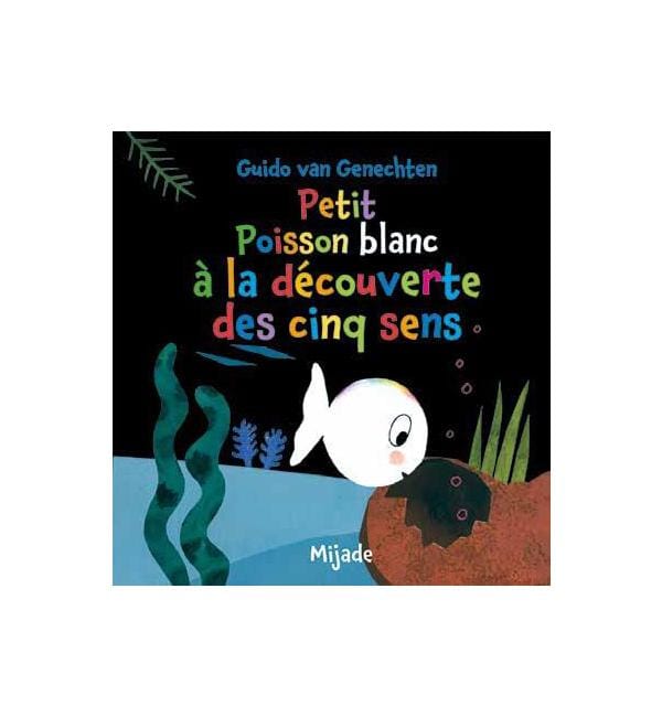 Petit Poisson blanc à la découverte des cinq sens