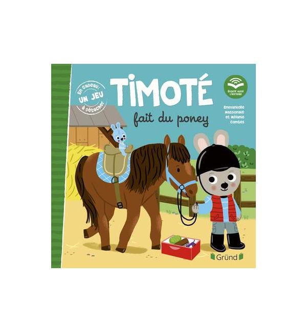 Timoté fait du poney