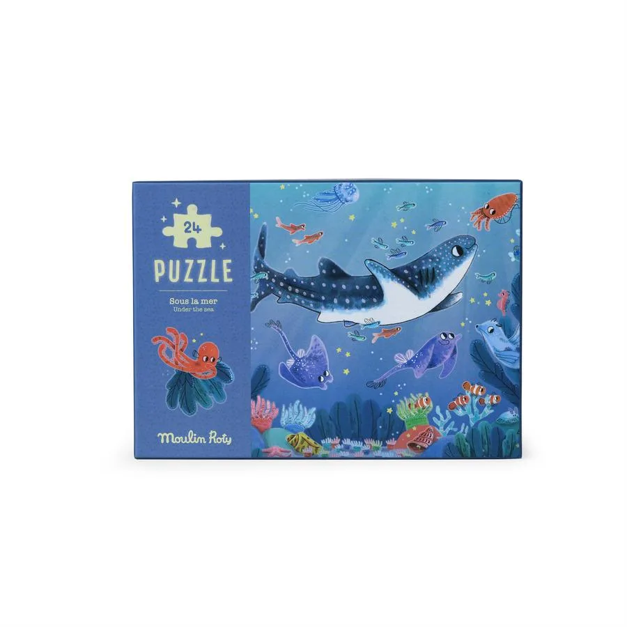 Puzzle phosphorescent Sous la mer 24 pièces – Image 4