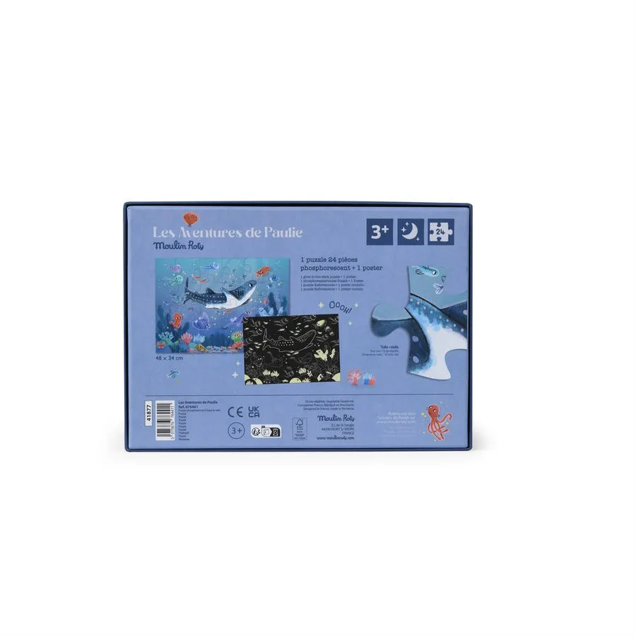 Puzzle phosphorescent Sous la mer 24 pièces – Image 6