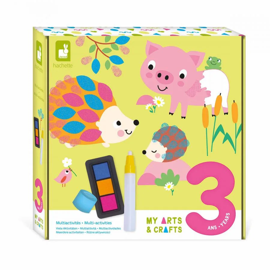Coffret créatif Multiactivités - 3 ans