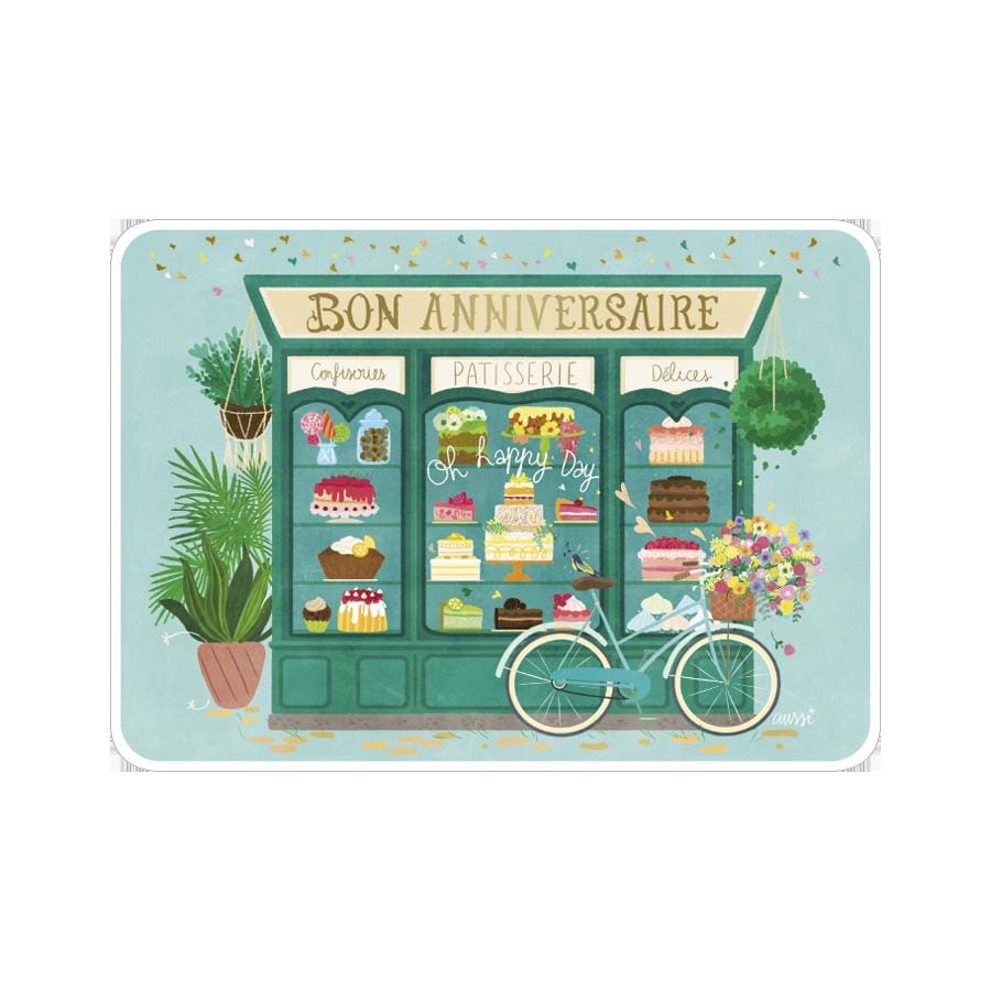 Carte "Pâtisserie" A. Bussi C18
