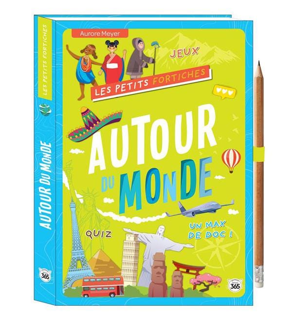Autour du monde - Avec 1 crayon