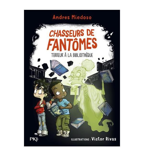 Chasseurs de fantômes Tome 5 - Terreur à la bibliothèque