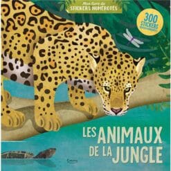 Les animaux de la jungle - 300 stickers repositionnables