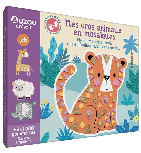 Mes gros animaux en mosaïques