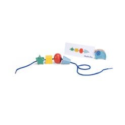 Jeu de perles en bois à enfiler- Les Toupitis – Image 6