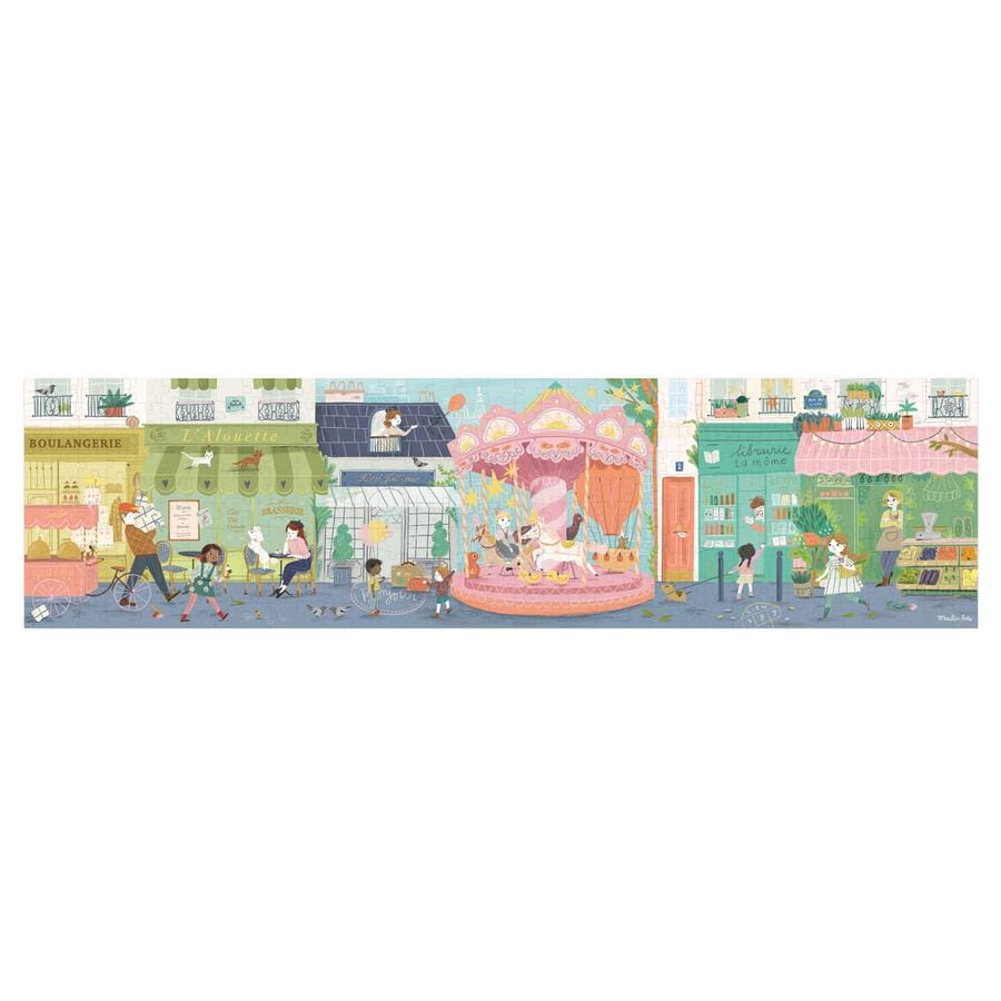Puzzle 10 rue des lilas 350 pièces - Les Parisiennes – Image 2