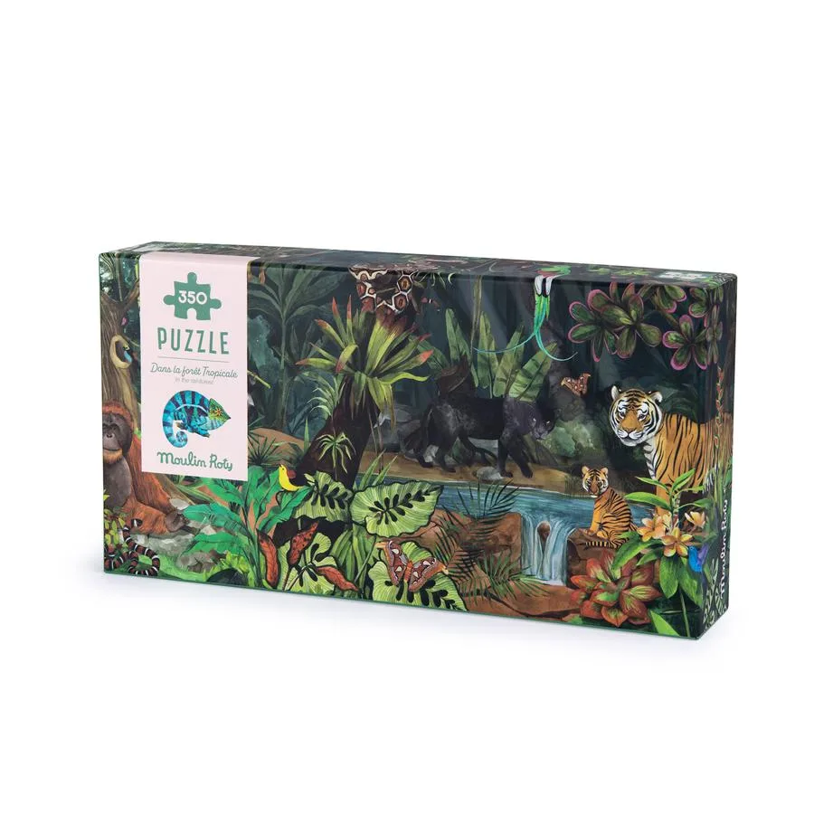 Puzzle Dans la forêt tropicale Tout autour du monde – Image 2