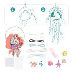 Attrape-rêves à créer Douce sirène - Do It Yourself – Image 3