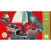 Bateau pirate décor Pop to Play 3D