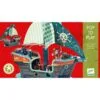 Bateau pirate décor Pop to Play 3D