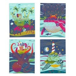 Cartes à gratter duo color Dessus-dessous – Image 2