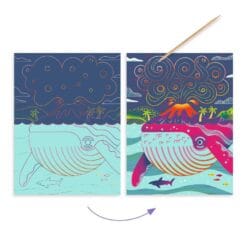 Cartes à gratter duo color Dessus-dessous – Image 3