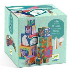 Cubes à empiler Animaux sauvages