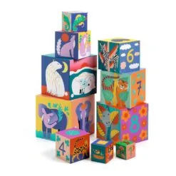 Cubes à empiler Animaux sauvages – Image 5