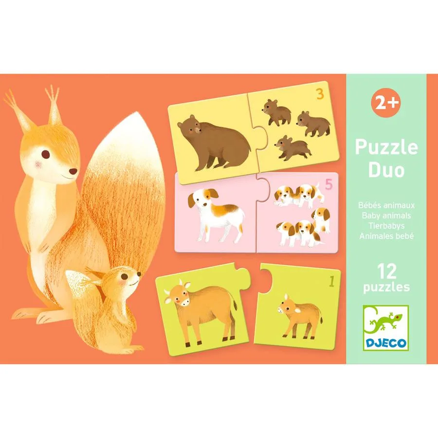 Puzzle Duo Bébés animaux – Image 3
