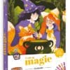 Ecole de magie coloriages - Pochette 6 feutres pailletés
