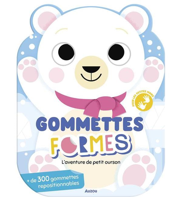 Gommettes formes - l'aventure de petit ourson - 3 an(s)