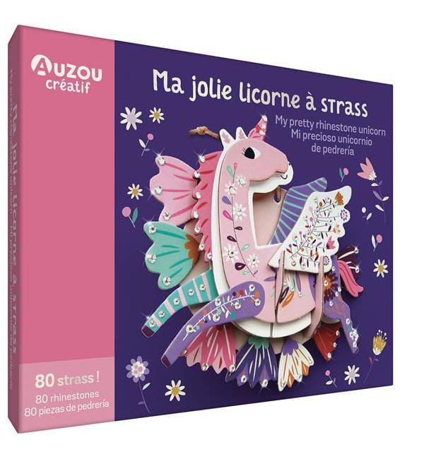 MON COFFRET D'ARTISTE - MA JOLIE LICORNE À STRASS