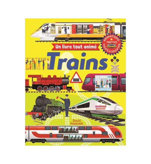 Un livre tout animé -trains - 3 an(s)