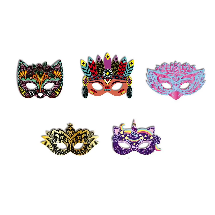 Scratch Art Masques de fête – Image 2