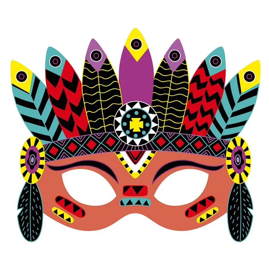 Scratch Art Masques de fête – Image 3