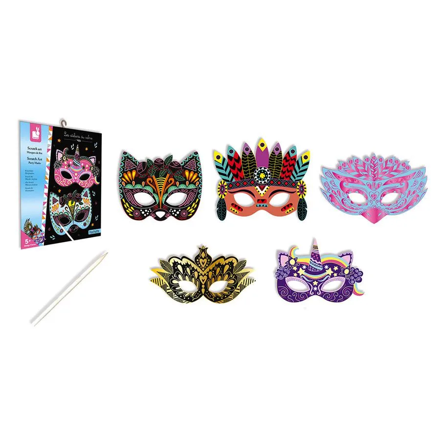 Scratch Art Masques de fête – Image 7
