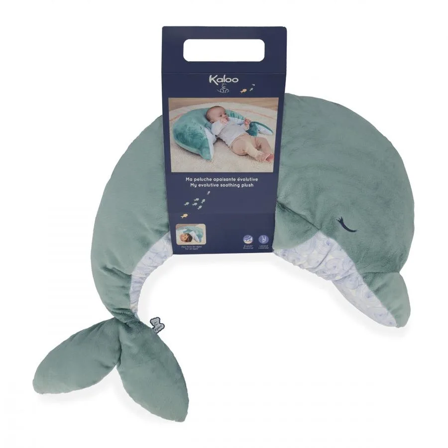 Grande peluche apaisante évolutive Dauphin