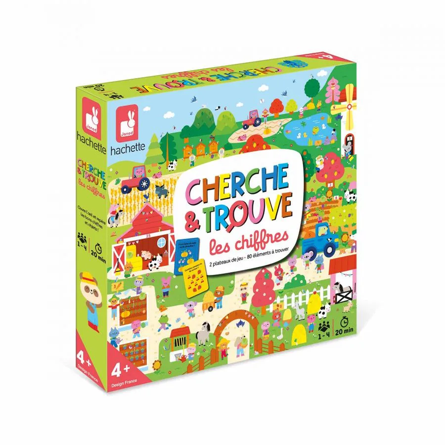 Cherche et Trouve Les Chiffres