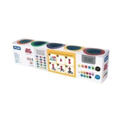 Pochette 5 pots Glitter Soft Dough – Image 2