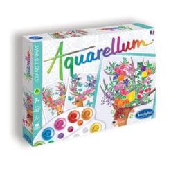 Aquarellum cerfs enchantes