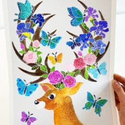 Aquarellum cerfs enchantes – Image 4