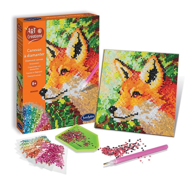 Canevas à Diamanter - Renard – Image 2