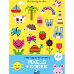 Coloriages mystères pixels + codes