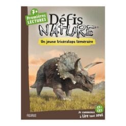 Un jeune tricératops téméraire