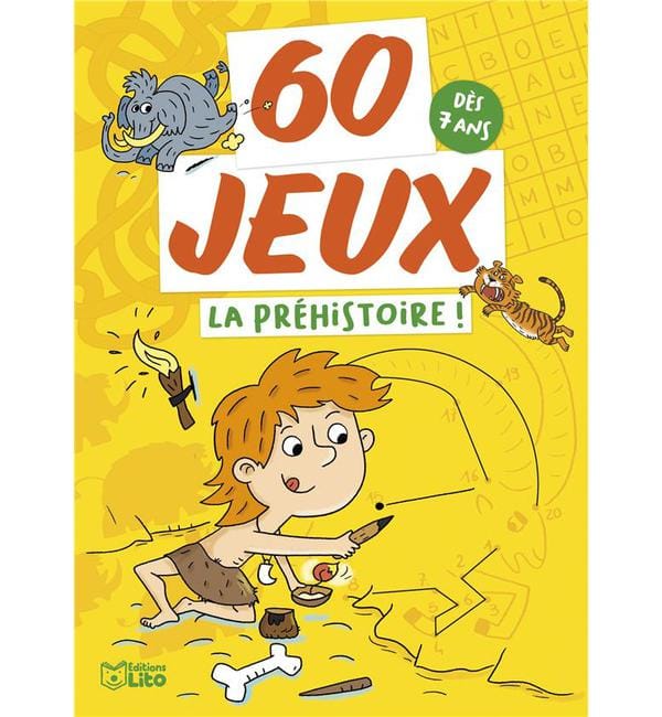 60 jeux La préhistoire !