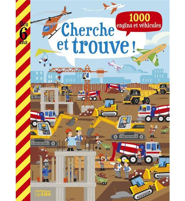Cherche et trouve ! 1000 engins et véhicules