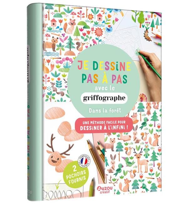 Je dessine pas à pas avec le griffographe - Dans la forêt
