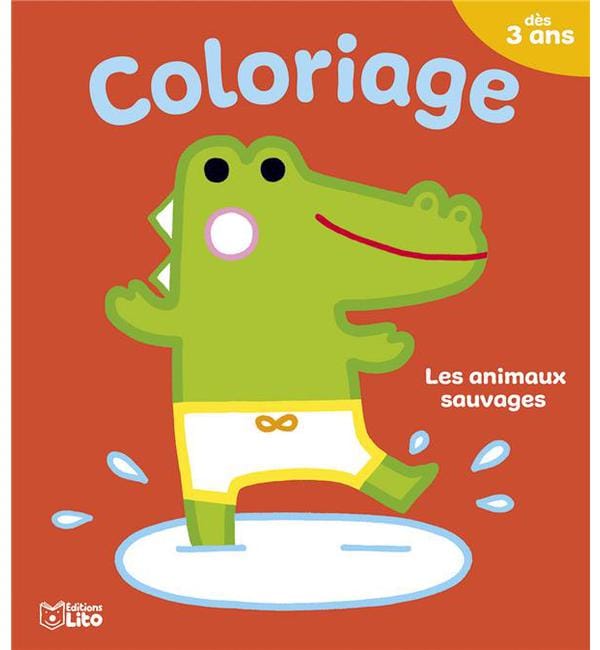 Les animaux sauvage - Coloriage