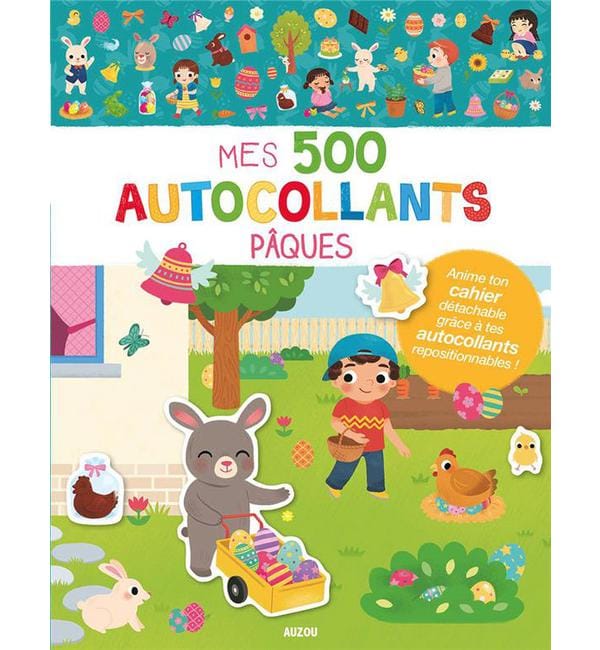 Mes 500 autocollants Pâques