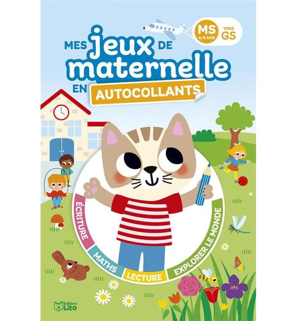 Mes jeux de maternelle en autocollants - MS vers GS