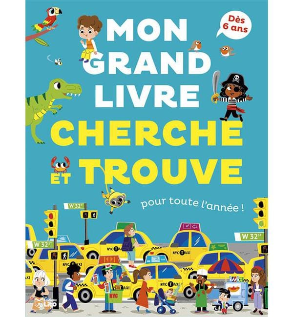 Mon grand livre cherche et trouve pour toute l'année !