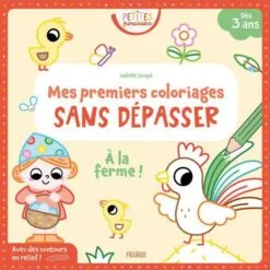 A la ferme ! - Mon premier coloriage sans dépasser