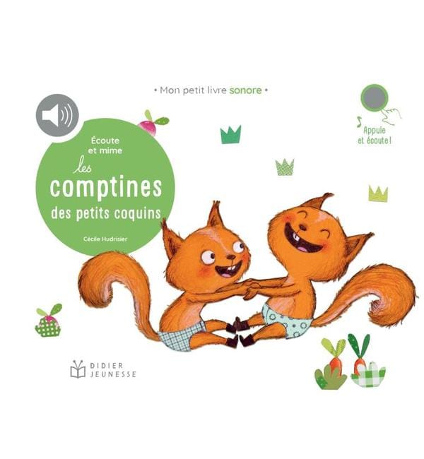 Écoute et mime les comptines des petits coquins