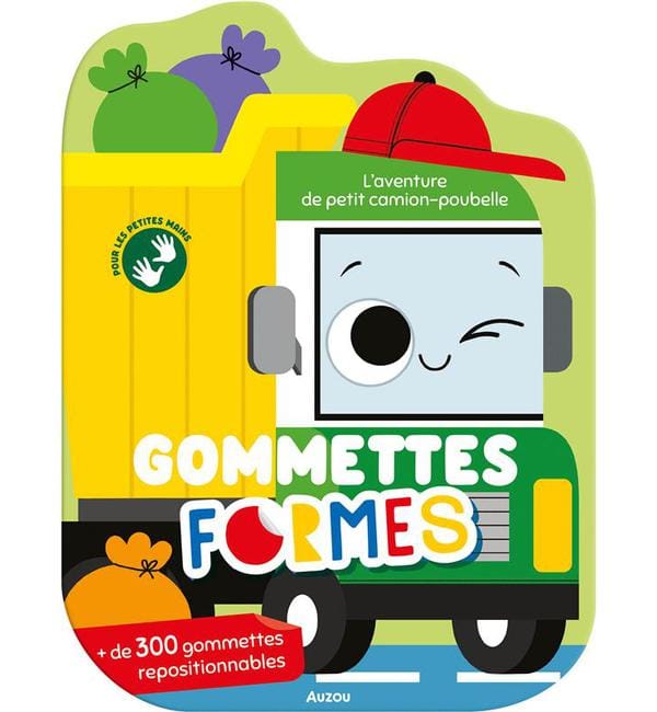 L'aventure de petit camion-poubelle - Avec + de 300 gommettes repositionnables