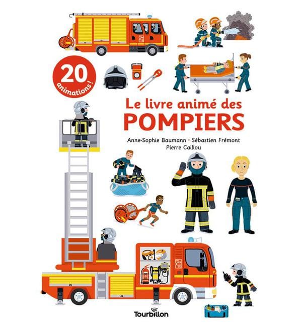 Le livre animé des pompiers