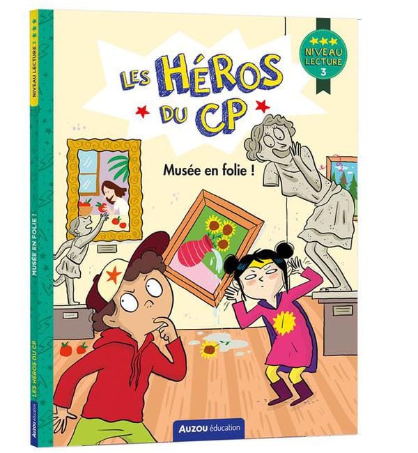 Les héros du CP - Musée en folie ! - Niveau 3